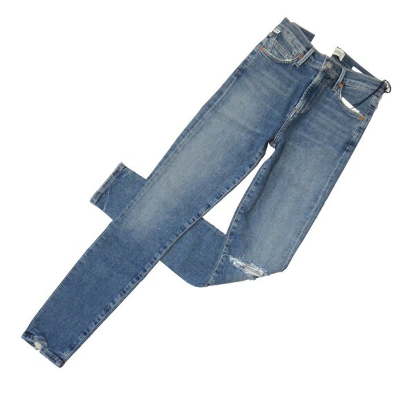NWT Citizens of Humanity Rocket Ankle in Surf Spray Mid Rise Skinny Jeans 24
